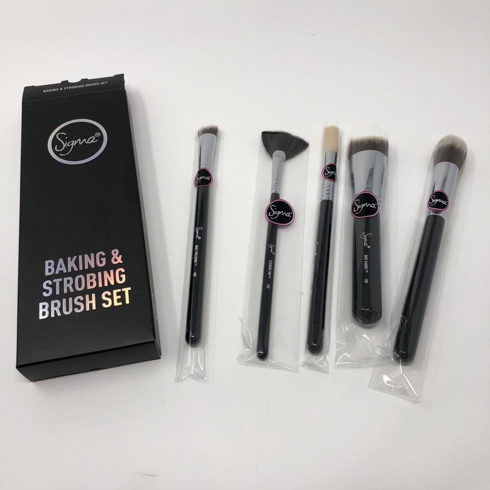 Sigma beauty baking & strobing brush set